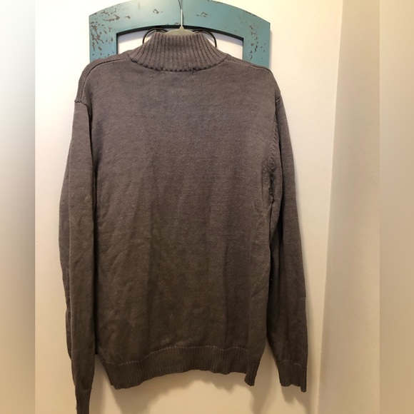 US Polo association quarter zip sweater grey - Picture 2 of 4